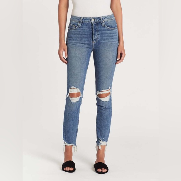 Paige Hoxton Ankle Jeans - Picture 1 of 7